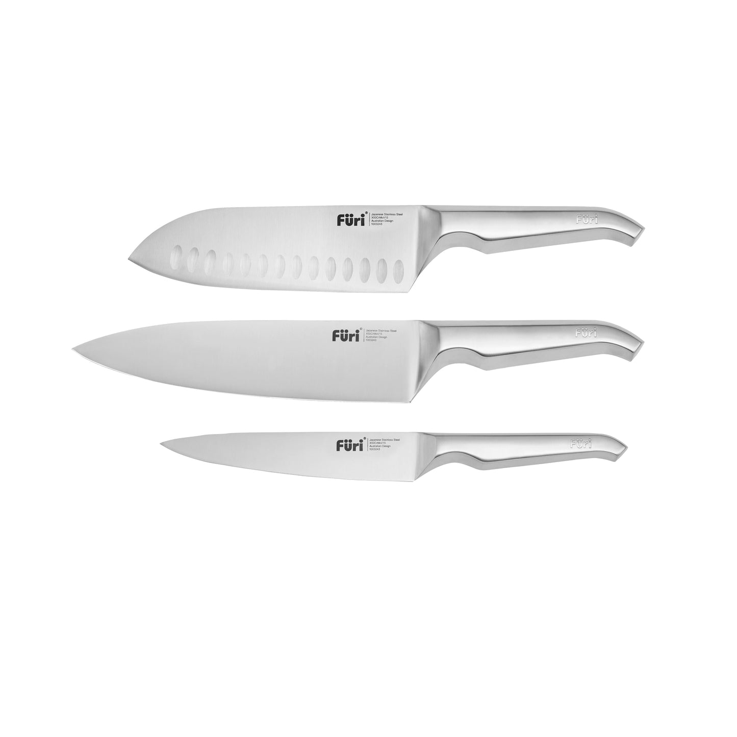 Pro Acacia Knife Set 3Pc