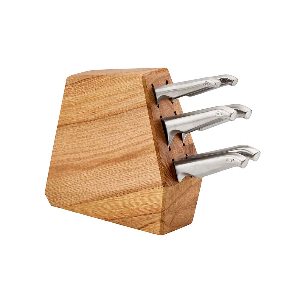 Furi Duo-Angled Block & 6 Knife Set