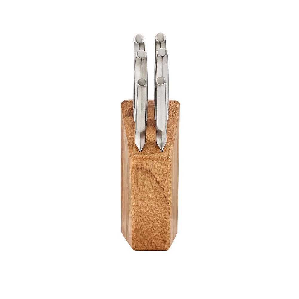 Furi Duo-Angled Block & 6 Knife Set