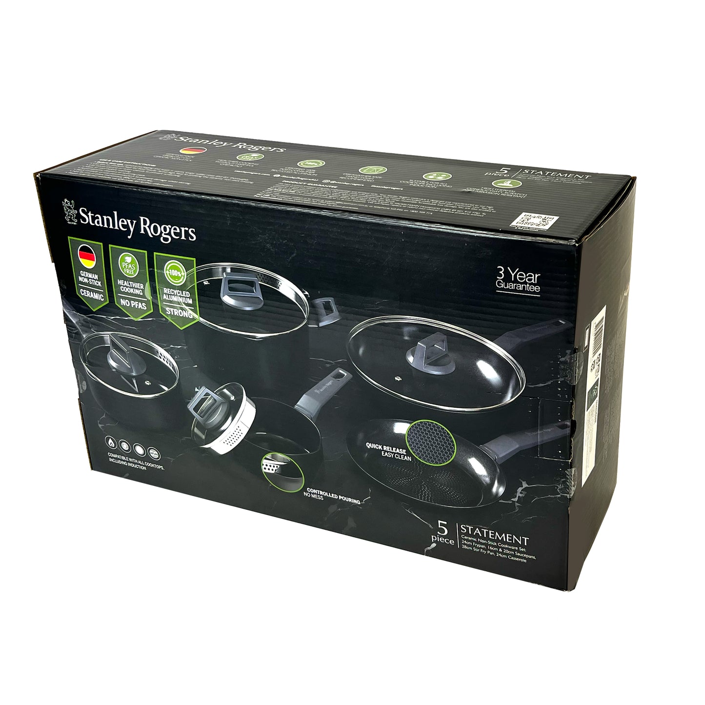 New Statement 5-Piece Cook Set