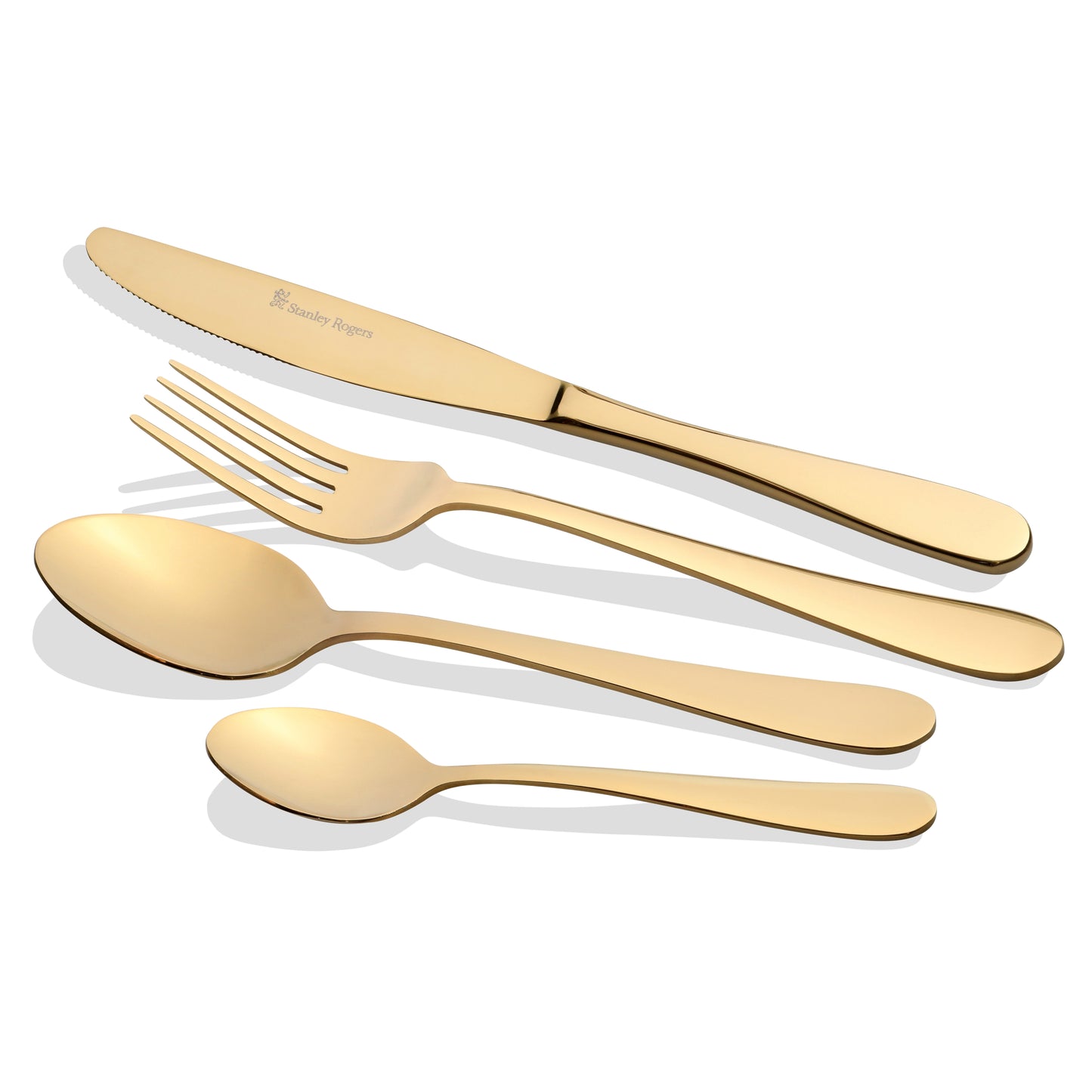 Stanley Rogers New Albany Champagne Gold 16-Piece Cutlery Set