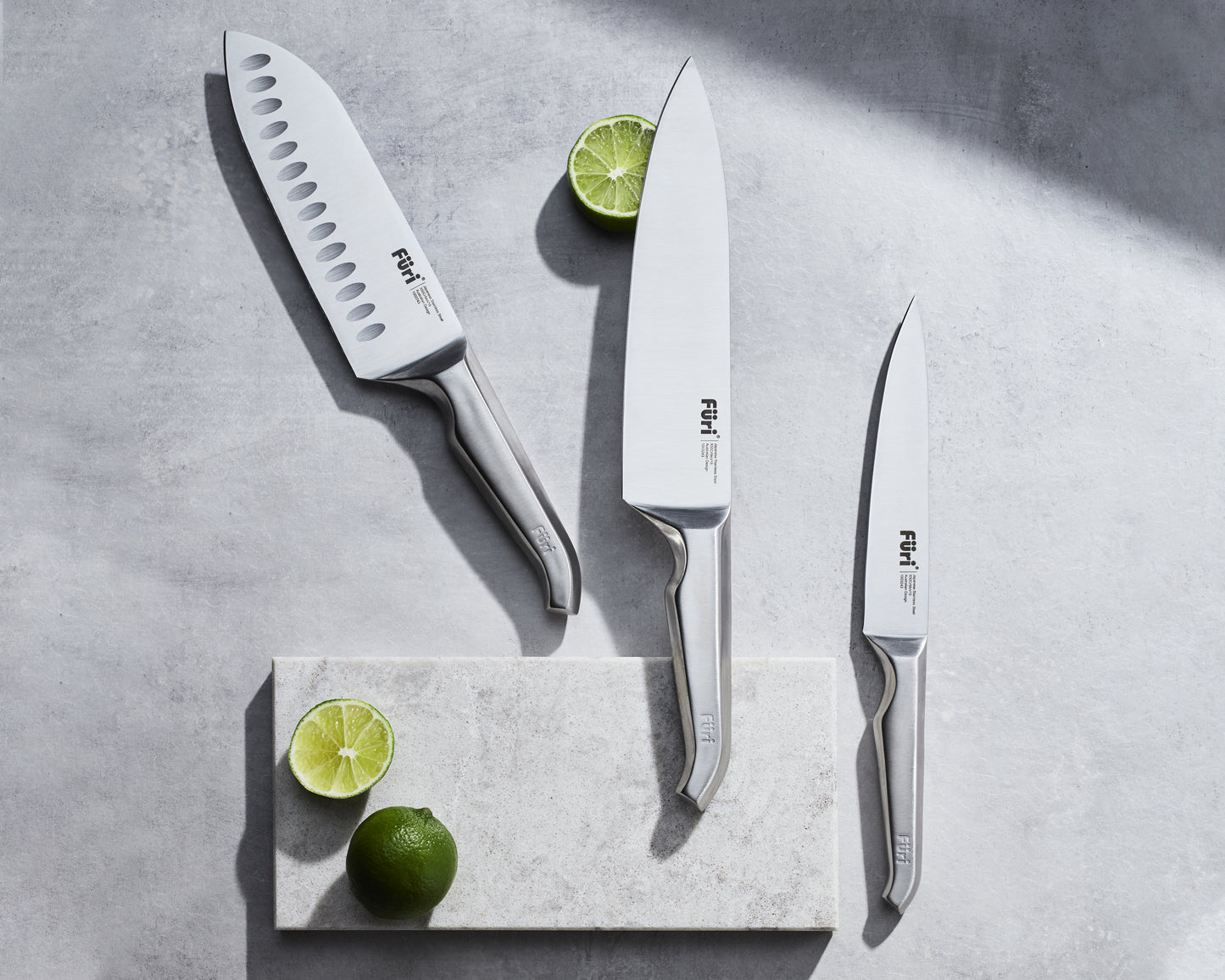 Pro Acacia Knife Set 3Pc