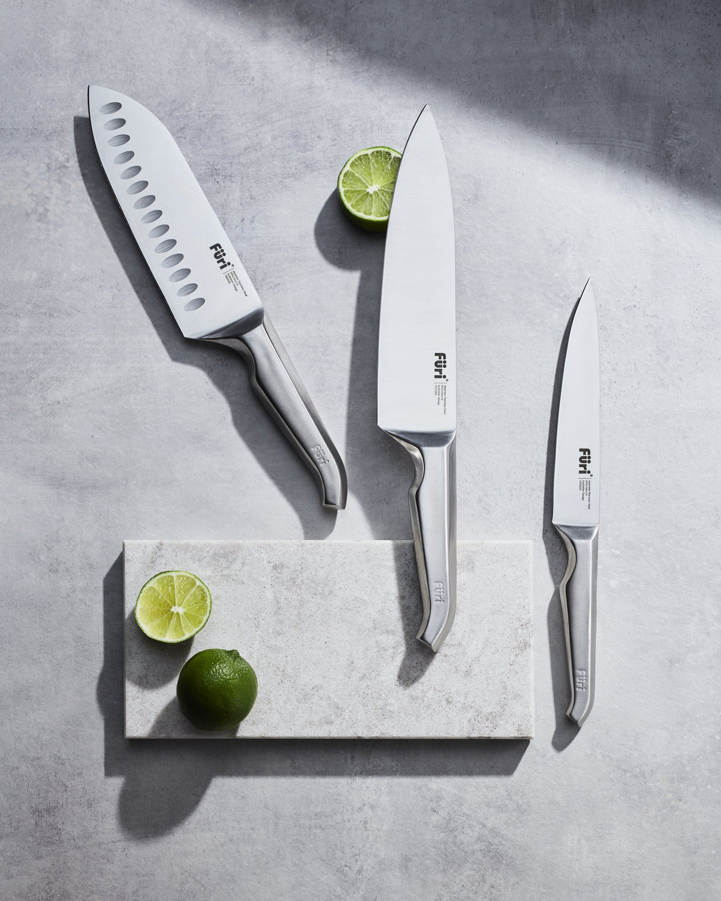 Pro Acacia Knife Set 3Pc