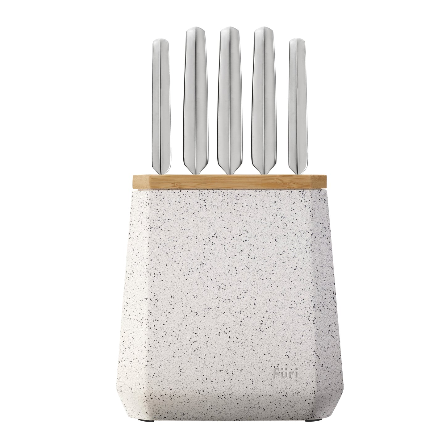 Pro Stone Block Set Black & White Terrazzo 6 Piece