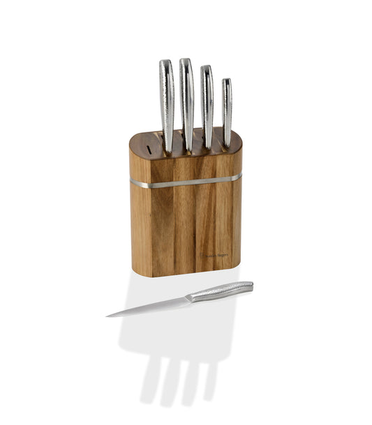 Domed Oval Knife Block Set 6-Piece
