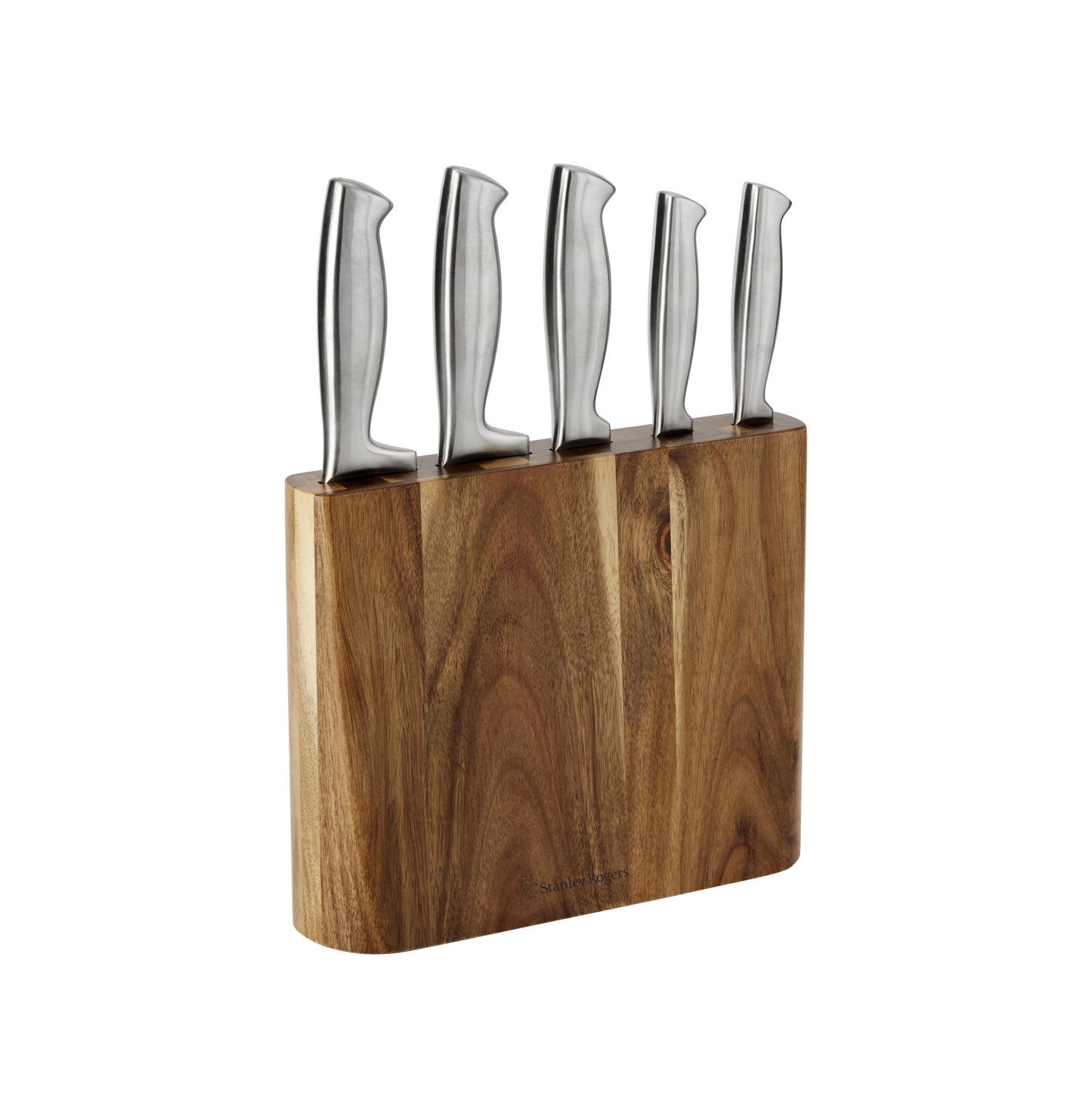 Slim Wedge Knife Block Set 6-Piece