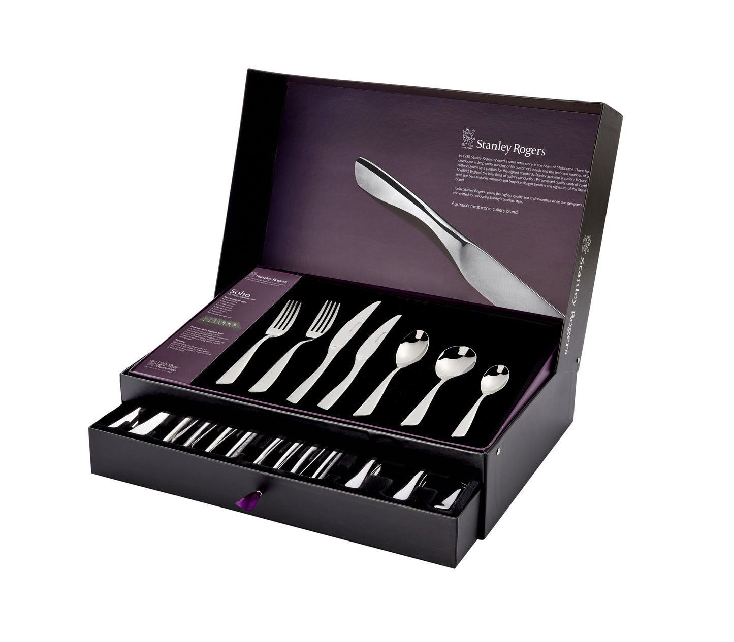 Stanley Rogers Soho 56-Piece Cutlery Set