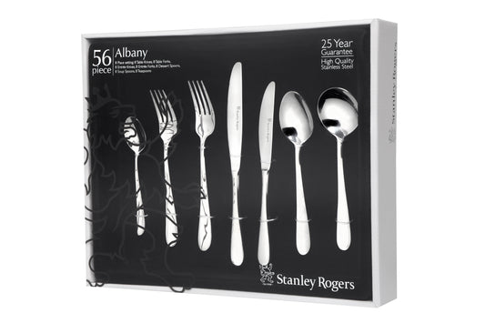 Stanley Rogers Albany 56-Piece Cutlery Set