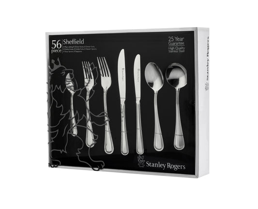 Stanley Rogers Sheffield 56-Piece Cutlery Set