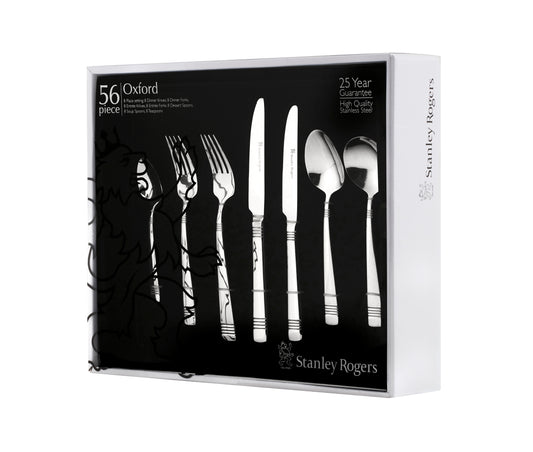 Stanley Rogers Oxford 56-Piece Cutlery Set