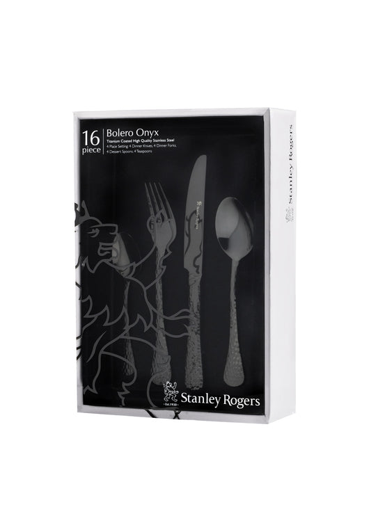 Stanley Rogers Bolero Onyx 16-Piece Cutlery Set