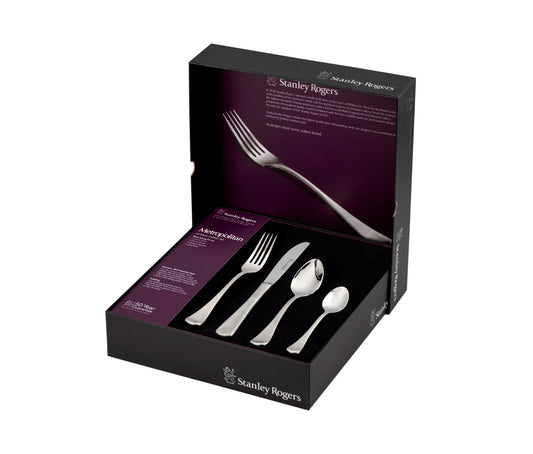 Stanley Rogers New Metropolitan 24-Piece Cutlery Set