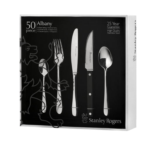 Stanley Rogers New Albany 50-Piece Cutlery Set