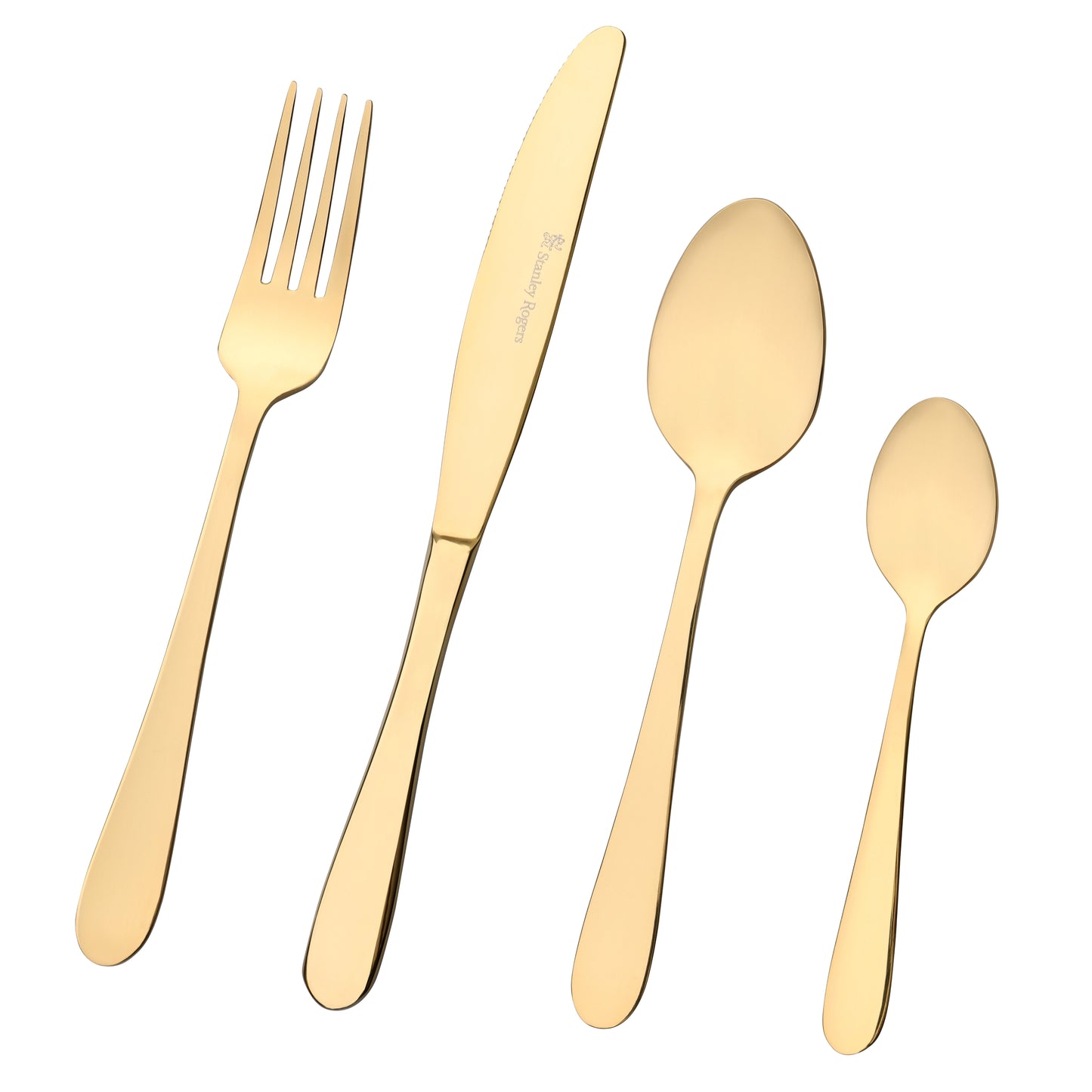 Stanley Rogers New Albany Champagne Gold 16-Piece Cutlery Set