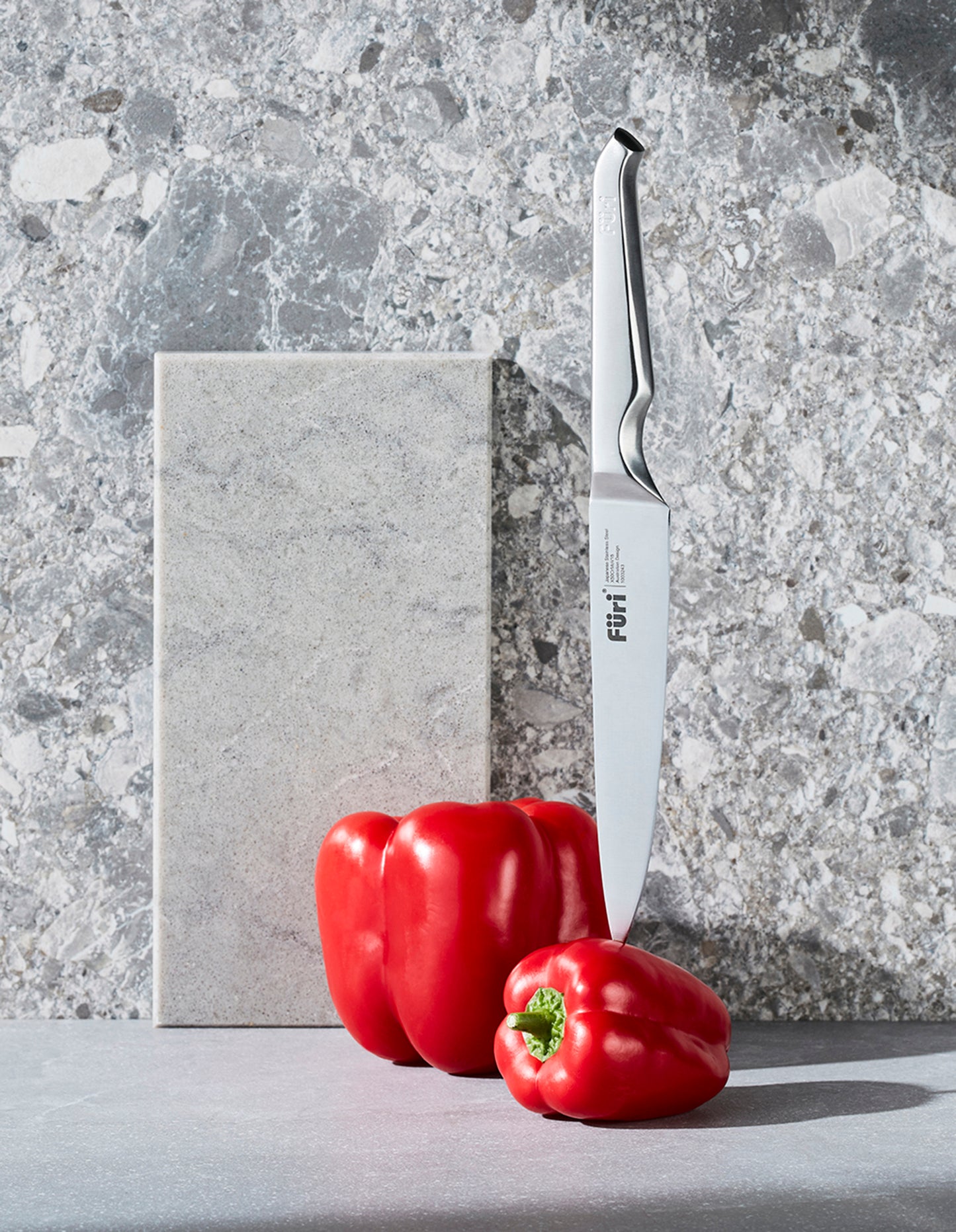 Furi Duo-Angled Block & 6 Knife Set