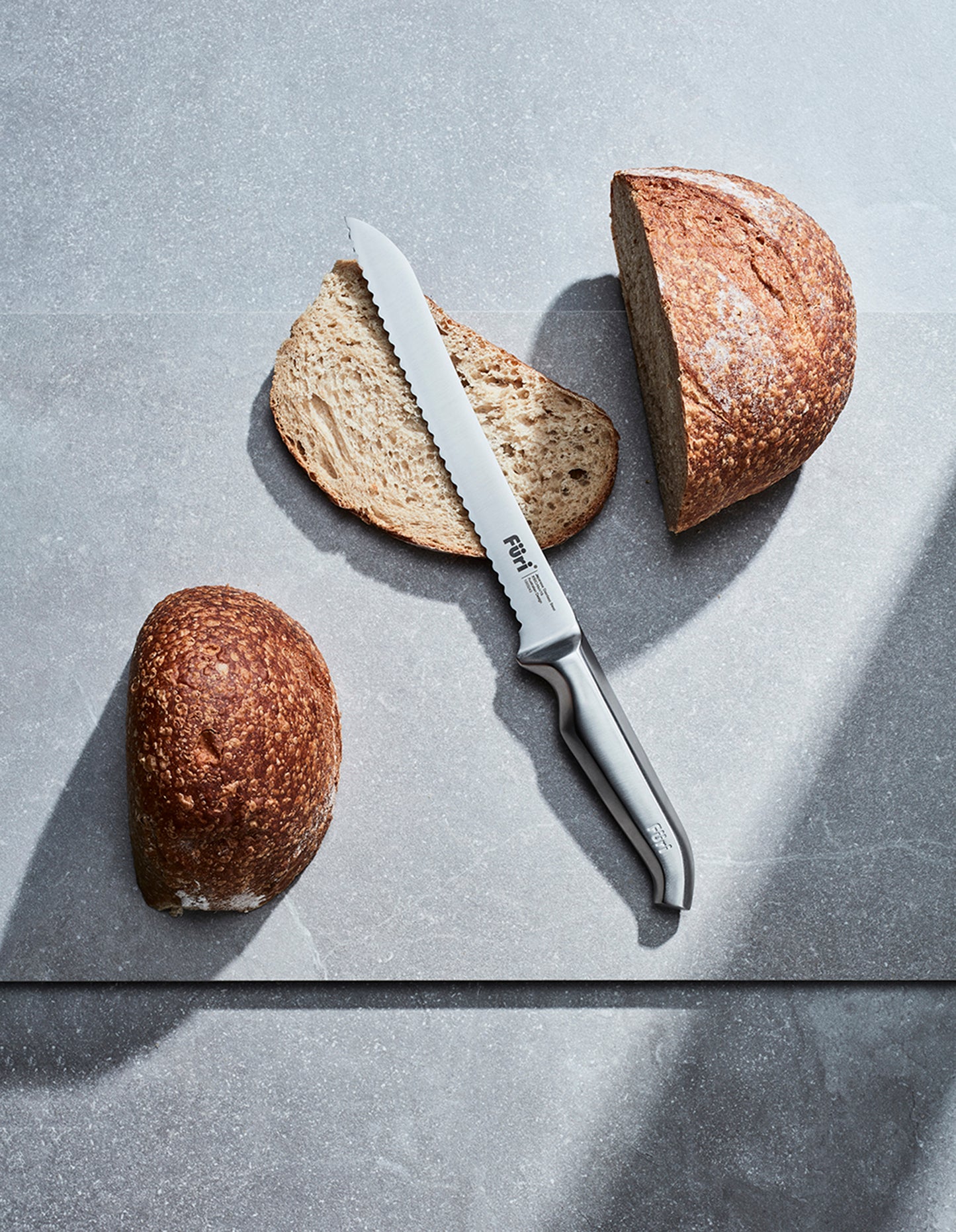 Furi Duo-Angled Block & 6 Knife Set